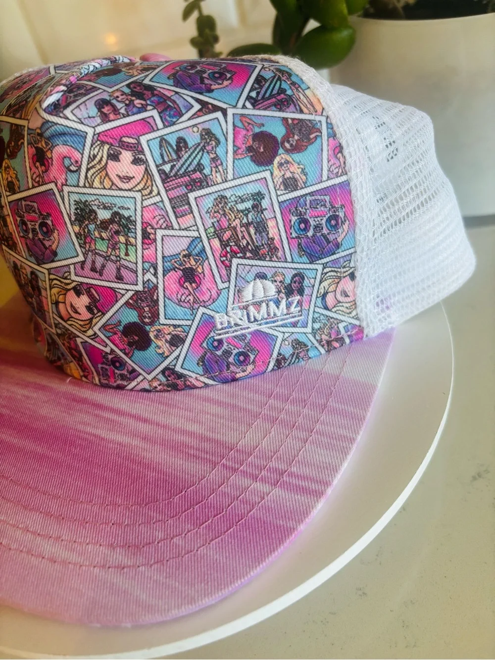 Brimmz Barbie Snap back Youth Hat 💕🩵